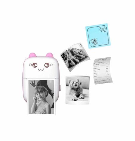 Mini photo printer portable