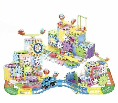 Bloc de construction électrique avec voiture