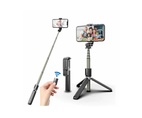 Trépied et baguette selfie 4en1 intelligente