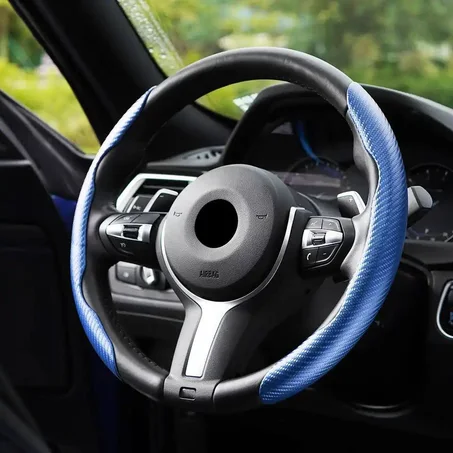 غطاء مقود ممتص للعرق ومضاد للانزلاق،