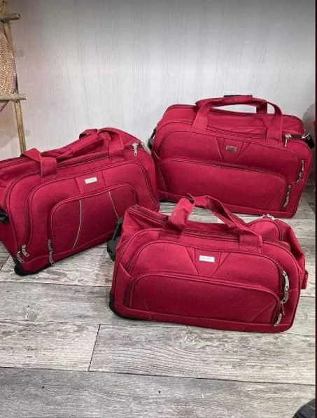 valise claudia 3 pieces avec clé de securité