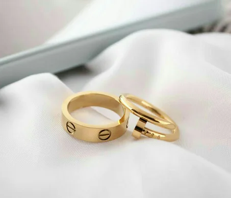 Bague Cartier et Clou