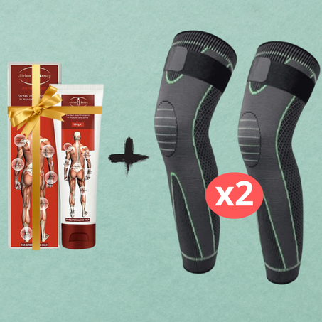 دعامة الركبة الأصلية Slaver™ (قطعتين) + هدية🎁