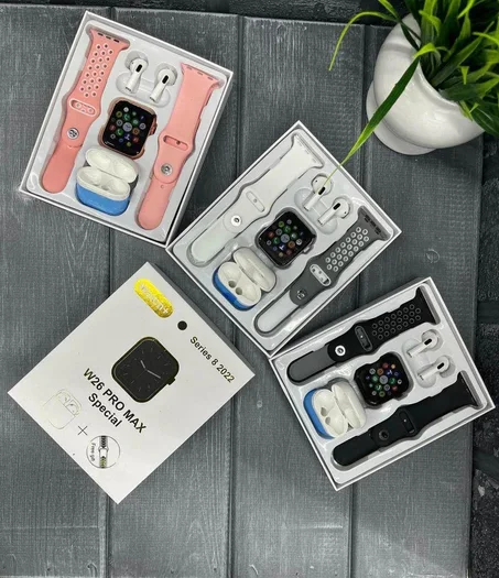 Smart watch W26 Pro Max Special ✅ PRIX CHOC 😱 : 55.900 dinars et  livraison gratuit 🇹🇳 garantie 1 an ✅