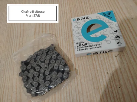 chaîne 8 vitesse