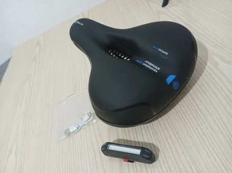selle vélo confort avec led