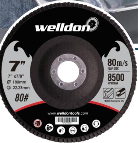 Disque à lamelles 180x22.23 #80