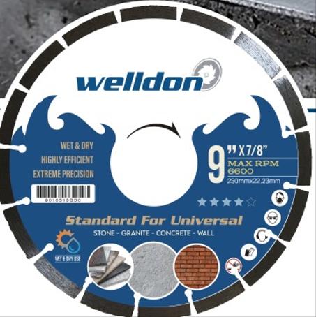 Disque diamant 230mm béton/marbre/brique