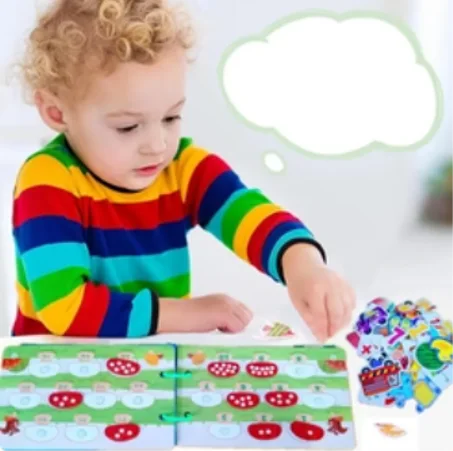 كتاب الألعاب الذكي للأطفال – تعلّم ومرح بدون هاتف 📚🧠