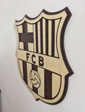 لوحة جدارية خشبية FCB