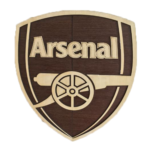 لوحة جدارية خشبية Arsenal