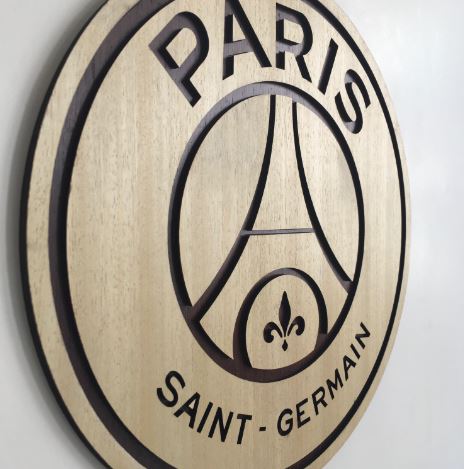 لوحة جدارية خشبية PSG