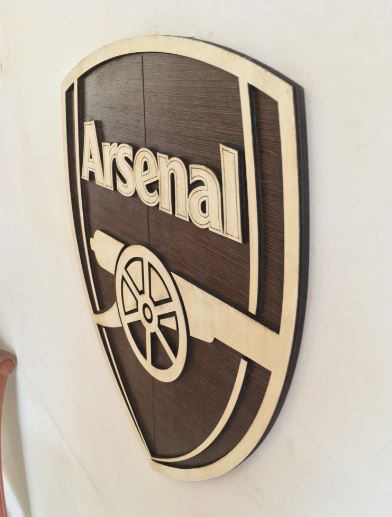 لوحة جدارية خشبية Arsenal