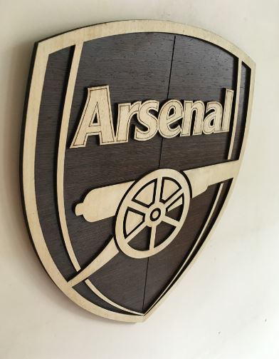 لوحة جدارية خشبية Arsenal