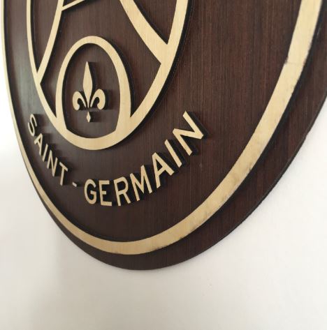 لوحة جدارية خشبية PSG