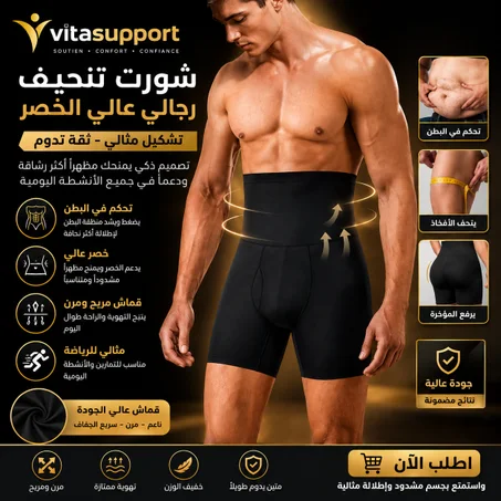 شورت تنحيف رجالي لخصر