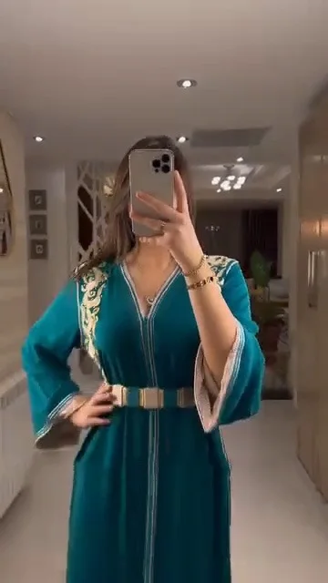 قفطان بالمضمة أنيق