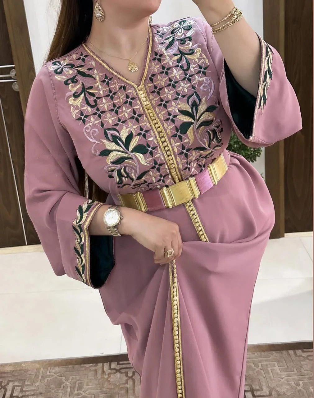 قفطان بالمضمة