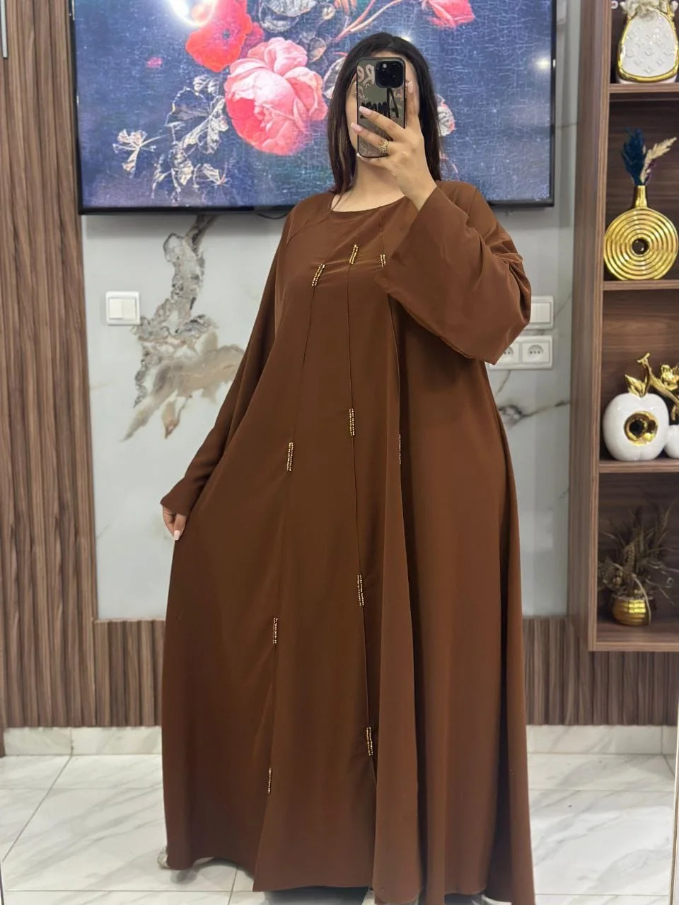 عباية بالشال