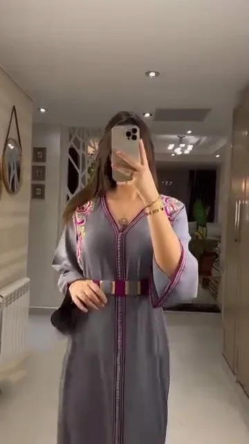 قفطان بالمضمة أنيق