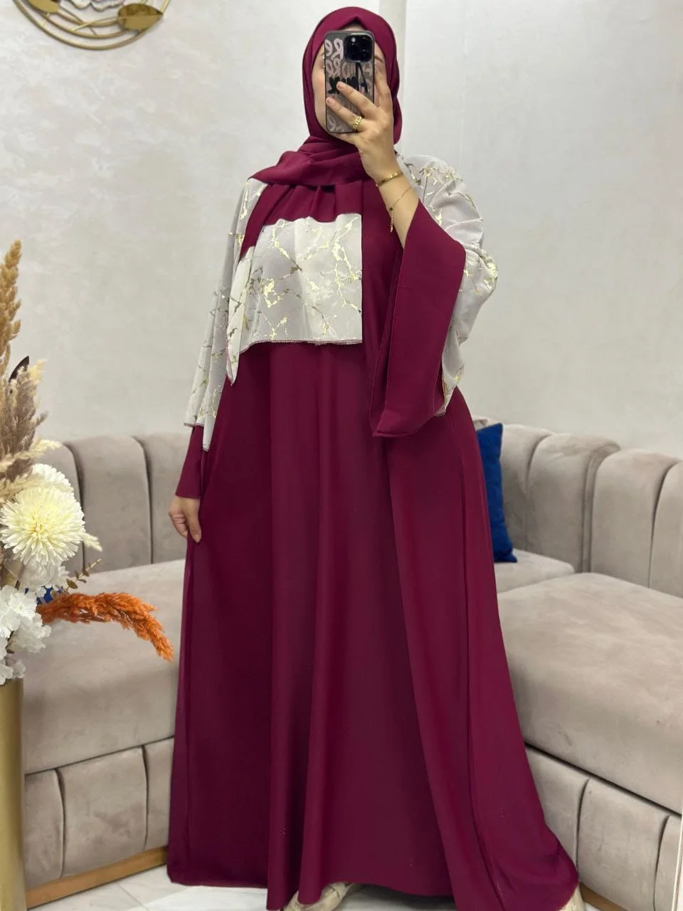 عباية كلووووش بالشال