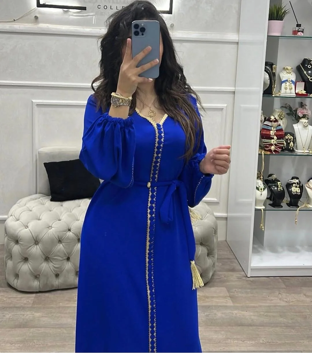 قفطان بالحزام