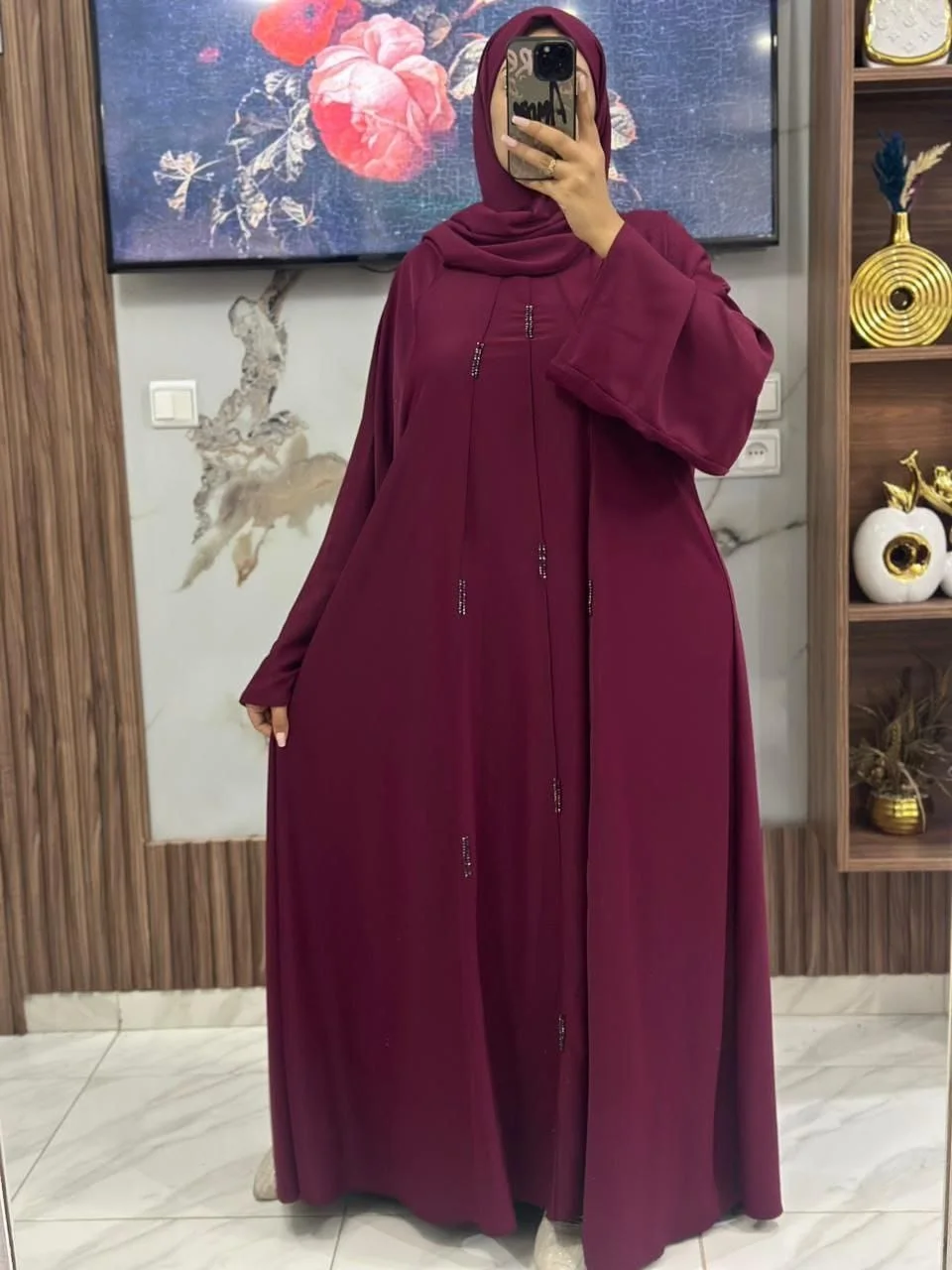 عباية بالشال