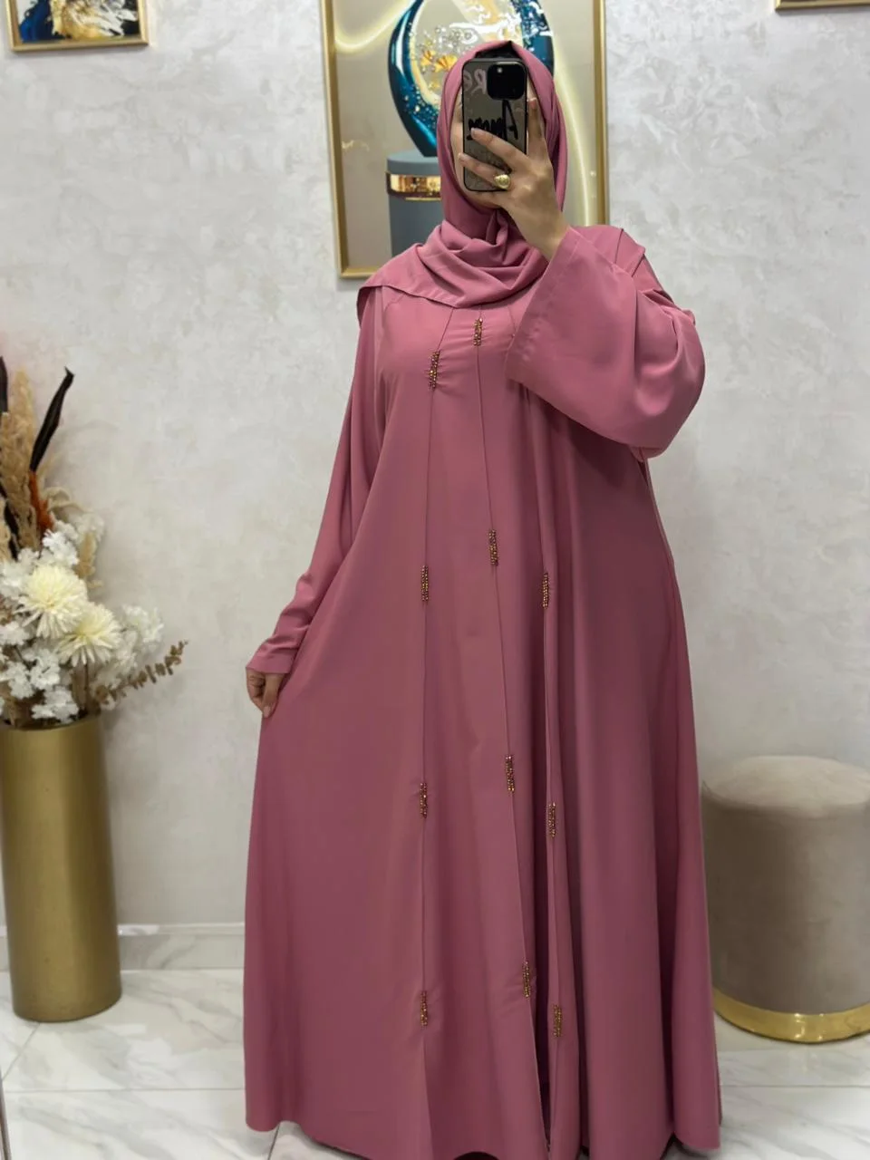 عباية بالشال