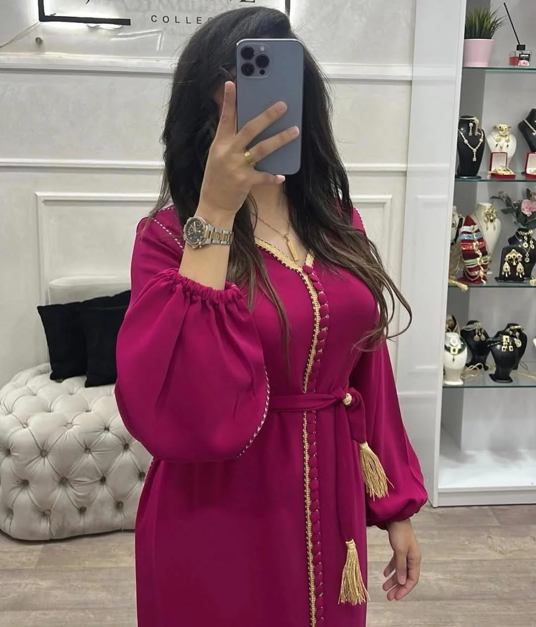 قفطان بالحزام