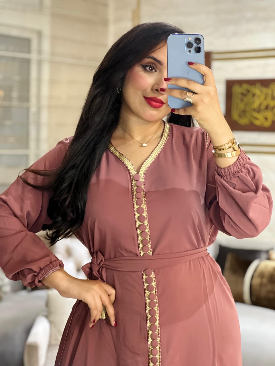 قفطان بالحزام طوندونس
