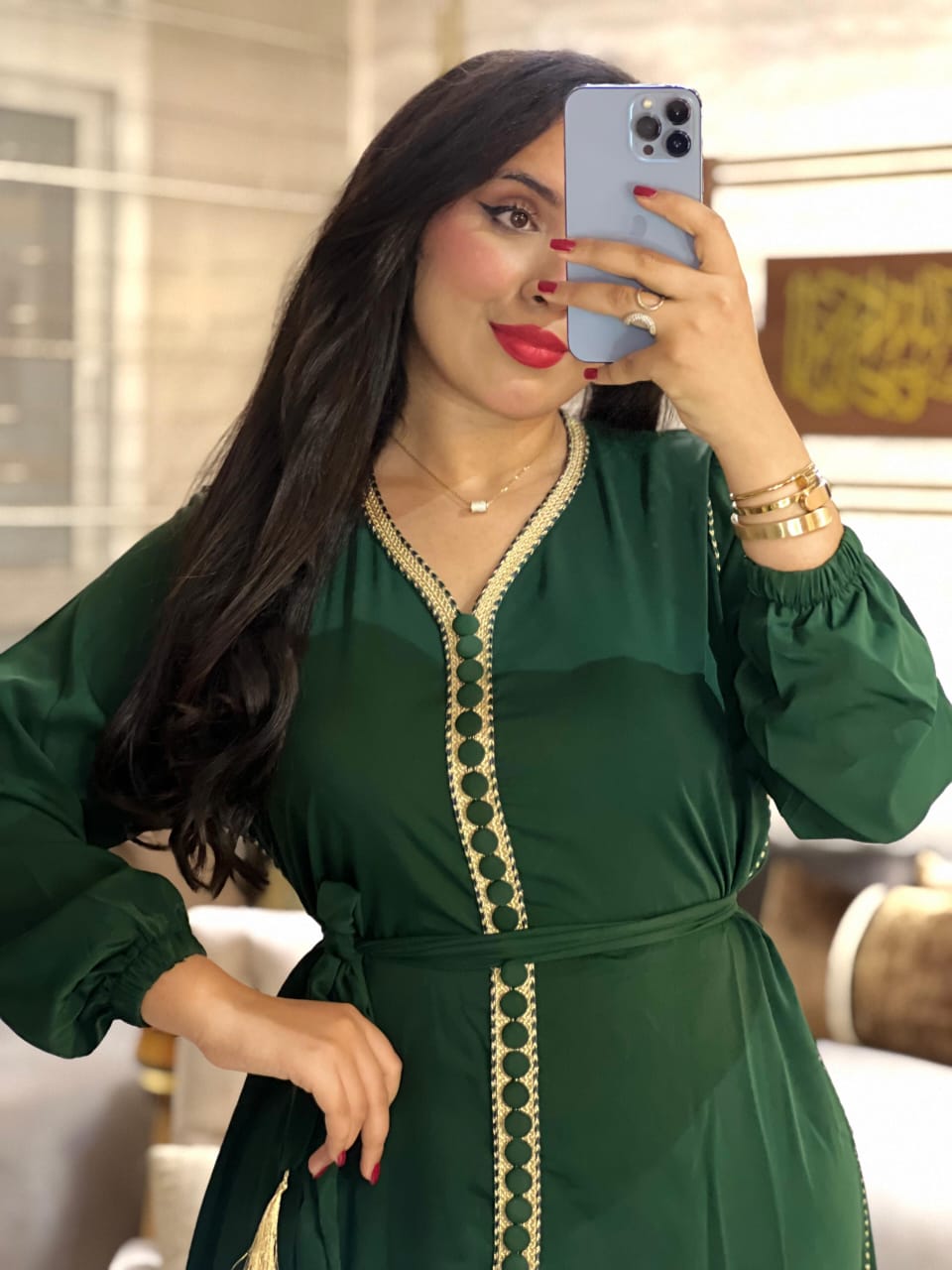 قفطان بالحزام طوندونس