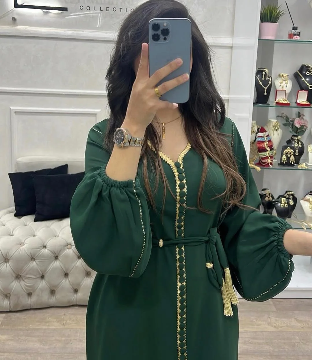 قفطان بالحزام