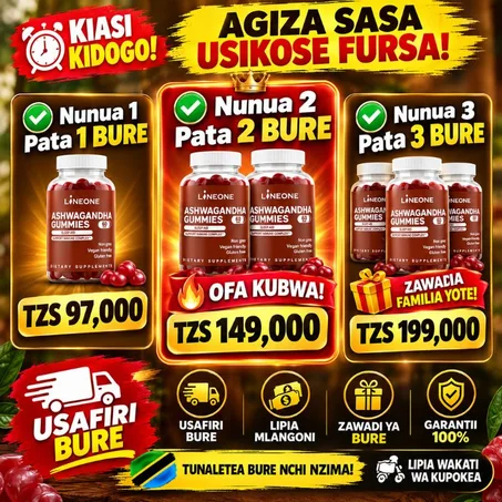 Ondoa Stress na Ulale Vizuri: Nunua Chupa 1, Pata 1 KABISA BURE! 🌿🎁