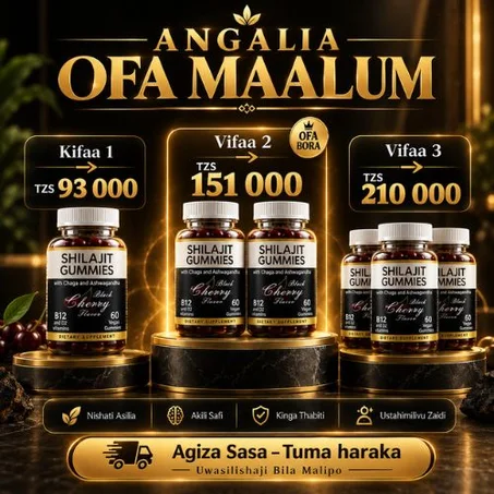 Komesha Uchovu na Msongo wa Mawazo: Gundua Siri ya Shilajit Gummies kwa Afya Bora.