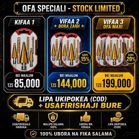 Chimba Chochote kwa Urahisi: Seti ya Titani | EASYYBBUY 🛠️