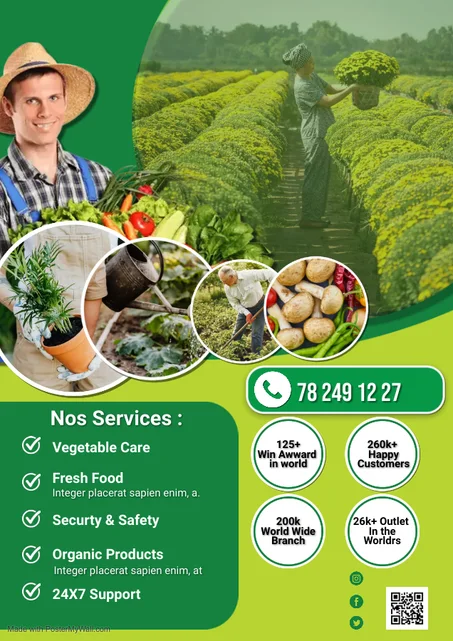 Obtenez votre affiches Publicitaires pour vos produits et services