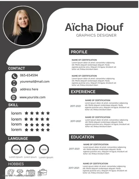 Confiez-nous vos CV professionnel