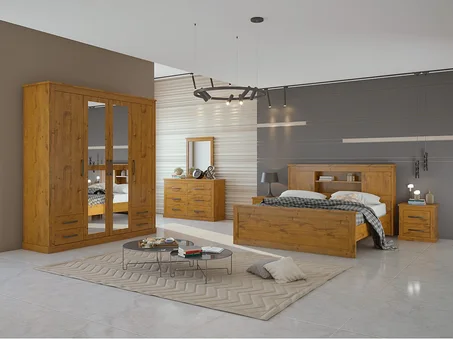 Rustic chambre à coucher Rovere