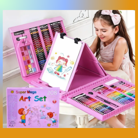مجموعة رسم فنية للأطفال