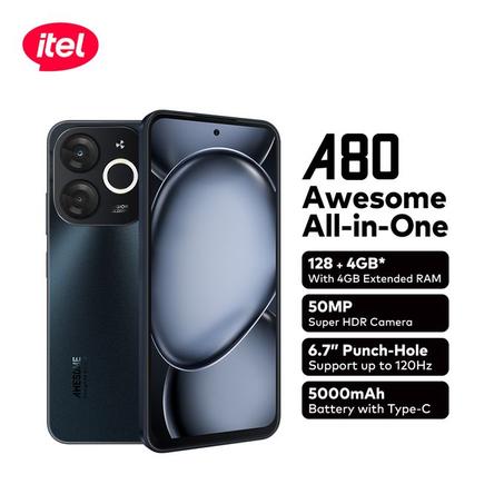 Itel A80 -128Go - Ram3 Go