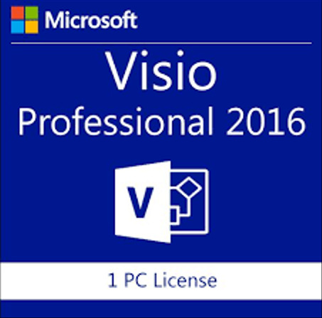 VISIO PROFESSIONAL 2016 ACTIVATION KEY – (PC)