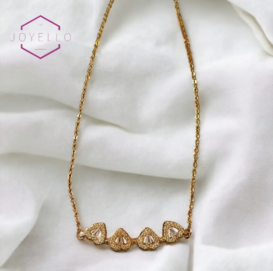 Collier trèfle à quatre feuilles
