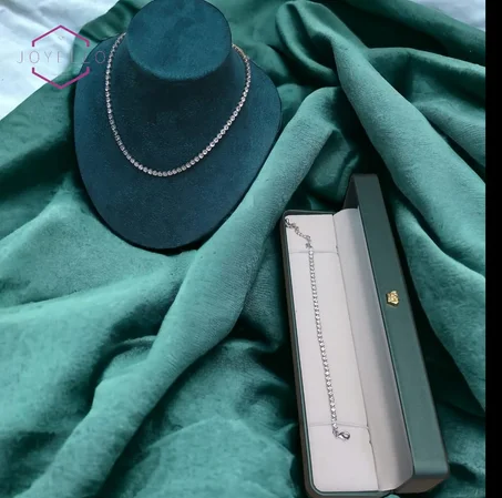 Collier et bracelet en acier inoxydable