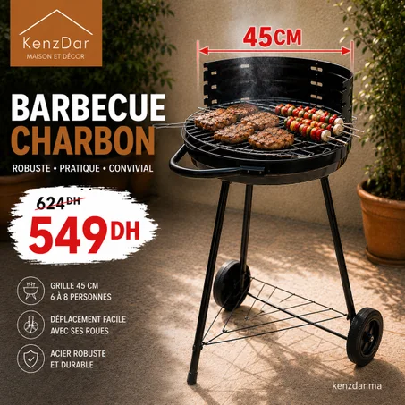 Barbecue Charbon BAHIA
