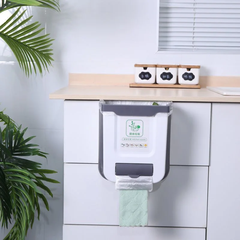 سلة مهملات قابلة للطي