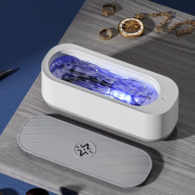 منظف المجوهرات المصغر بالاهتزاز