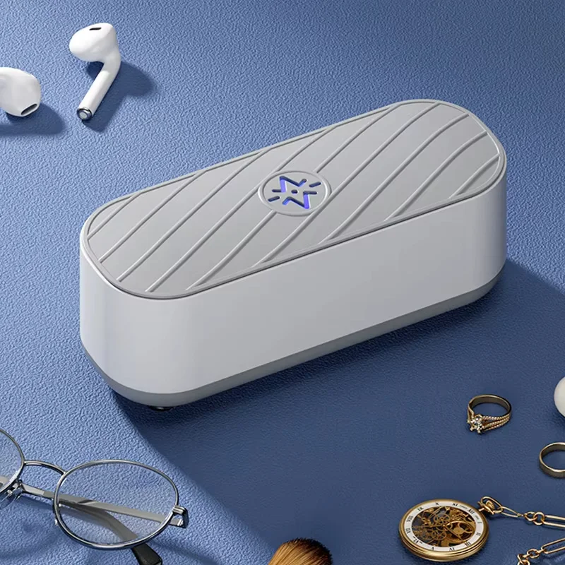 منظف المجوهرات المصغر بالاهتزاز