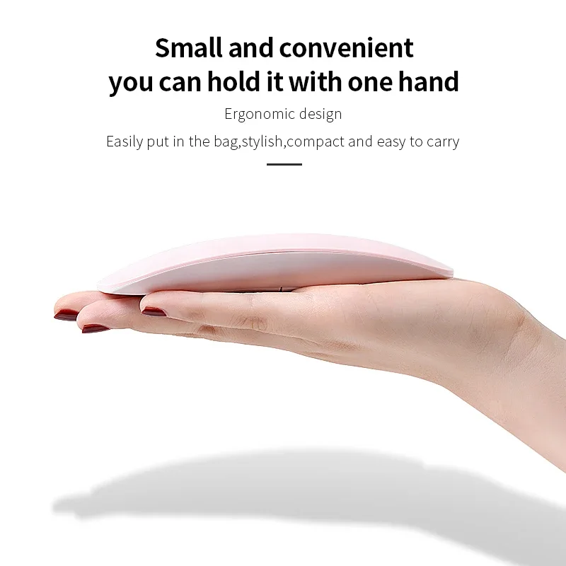 جهاز تجفيف الأظافر المصغر بتقنية الأشعة فوق البنفسجية والضوء