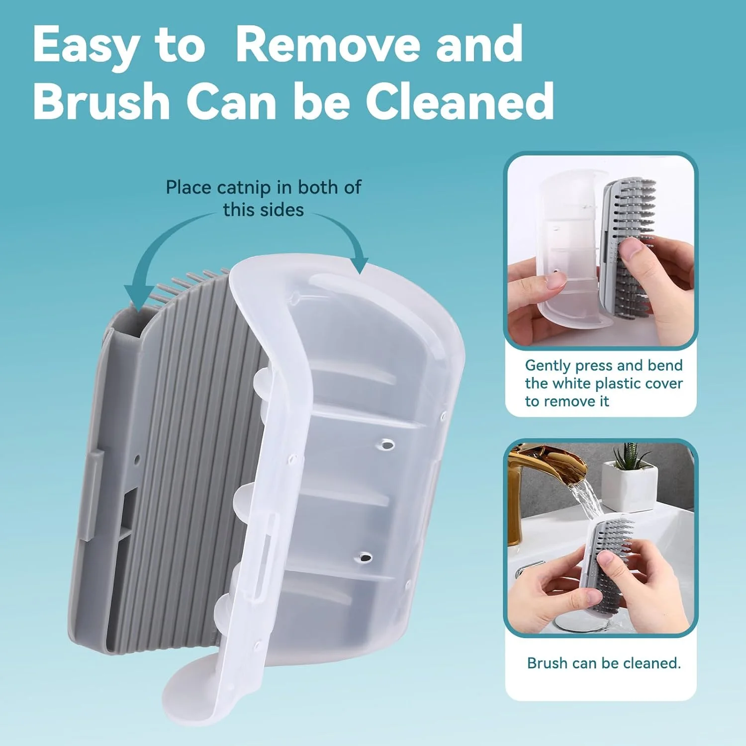 Cat Self-Groomer - فرشاة تدليك ذاتية للقطط