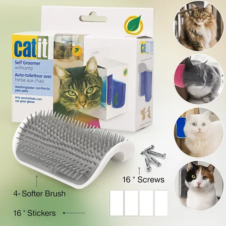 Cat Self-Groomer - فرشاة تدليك ذاتية للقطط